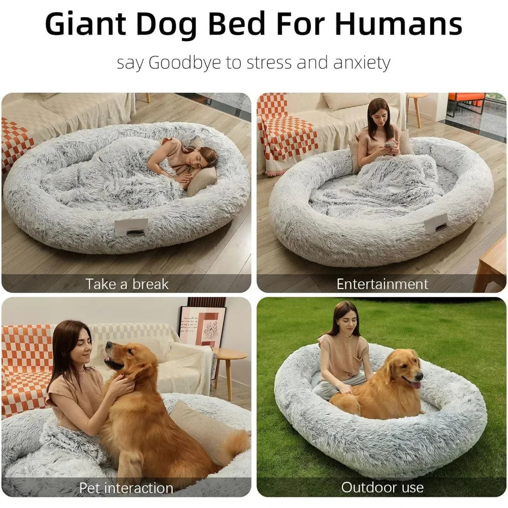 Cozee Human Dog Bed